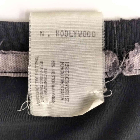 エヌハリウッド N.HOOLYWOOD 1/2 スリーブ スナップボタン ヘンリーネック カットソー メンズ JPN:XS