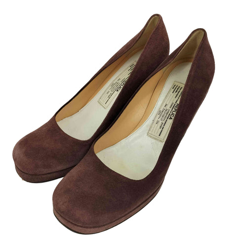 メゾンマルタンマルジェラ Maison Martin Margiela ウェッジヒール パンプス スエード レディース 41