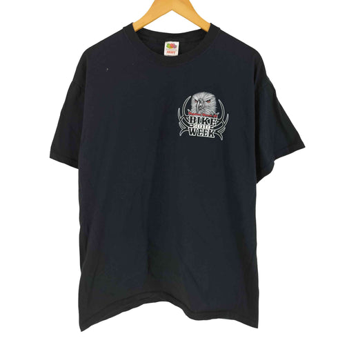 フルーツオブザルーム FRUIT OF THE LOOM 2010 バイクウィーク 両面プリントTシャツ メンズ import:XL
