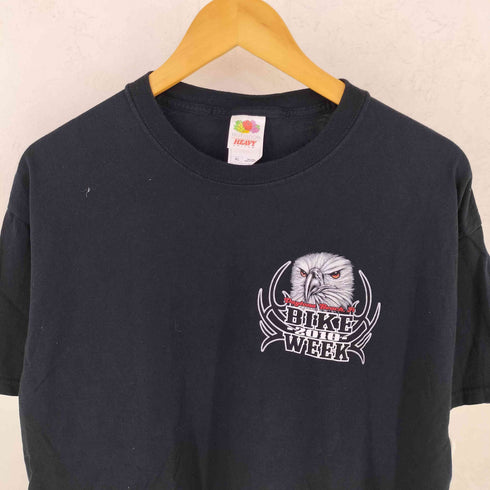 フルーツオブザルーム FRUIT OF THE LOOM 2010 バイクウィーク 両面プリントTシャツ メンズ import:XL