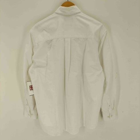 アイゾッド IZOD IZOD COLLEGIATE ロゴ刺繍 長袖 オックスフォードシャツ メンズ M