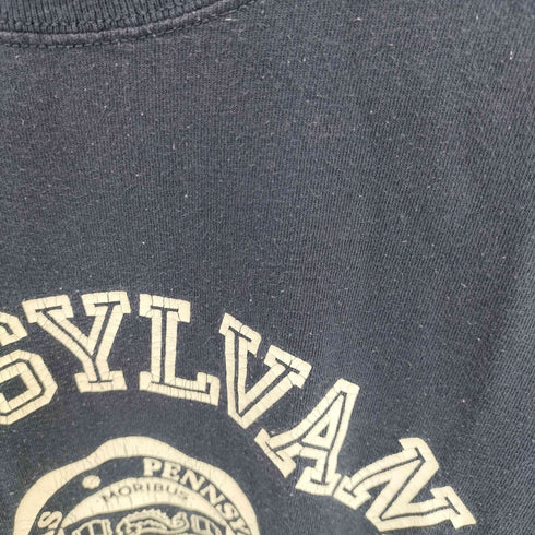 ラッセルアスレチック RUSSELL ATHLETIC USA製 アーチ 2段 ラバープリント クルーネック 半袖Tシャツ メンズ import:M