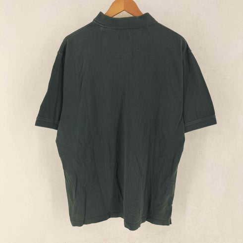 アイゾッド IZOD 90S ロゴ刺繍 半袖 コットン ポロシャツ メンズ XL
