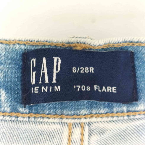 ギャップ Gap ダメージ加工 フレアデニムパンツ レディース FR:46