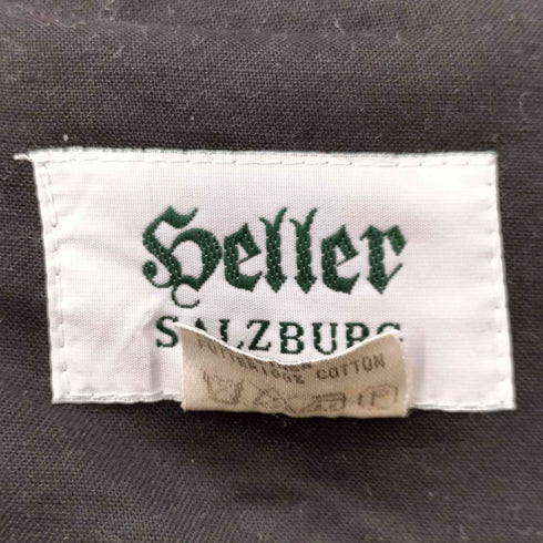 SALZBURG 花柄刺繍 袖レース 半袖 ワンピース レディース