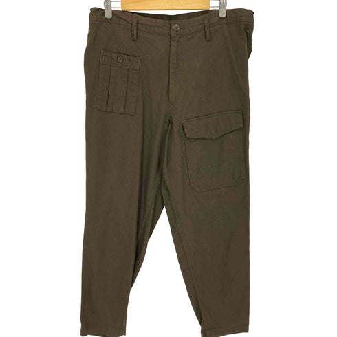 ブラックスキャンダルヨウジヤマモト BLACK Scandal Yohji Yamamoto 24AW KATSURAGI NO TUCK W WORK PANTS カツラギ ノータック ダブル ワークパンツ メンズ JPN:2