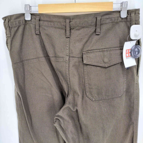 ブラックスキャンダルヨウジヤマモト BLACK Scandal Yohji Yamamoto 24AW KATSURAGI NO TUCK W WORK PANTS カツラギ ノータック ダブル ワークパンツ メンズ JPN:2