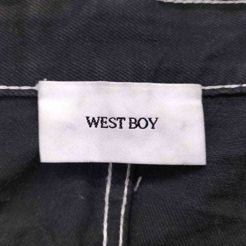 ウエストボーイ WEST BOY ルーズバギー ステッチデニムパンツ メンズ M