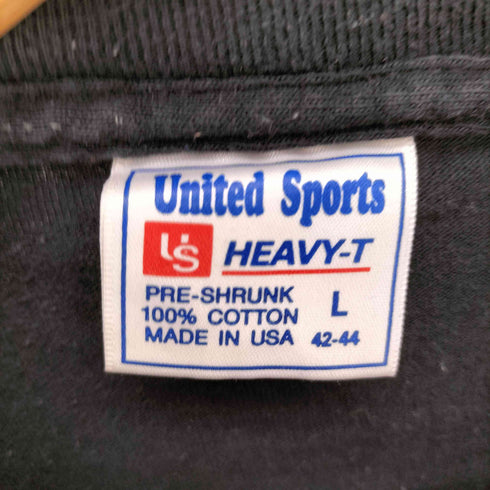 UNITED SPORTS ボディ90S 企業プリント ヘビーウェイト S/S Tシャツ メンズ import:L