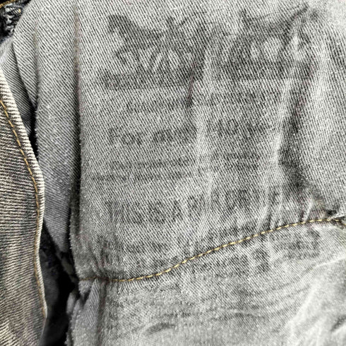 リーバイス Levis 522 ボタン裏4309刻印 テーパードデニムパンツ メンズ W34
