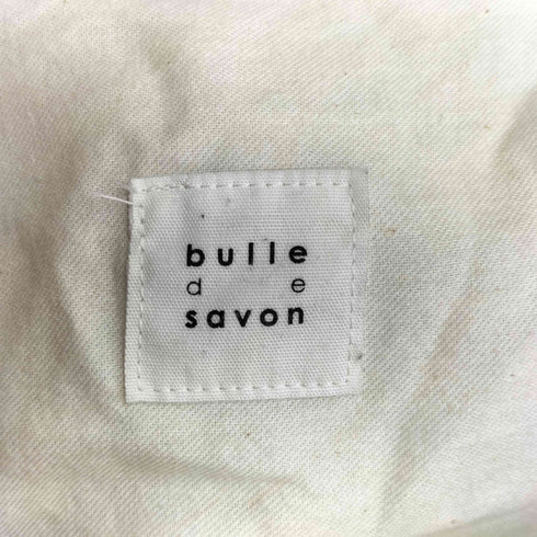 ビュルデサボン bulle de savon ノーカラー ウールコート レディース FREE