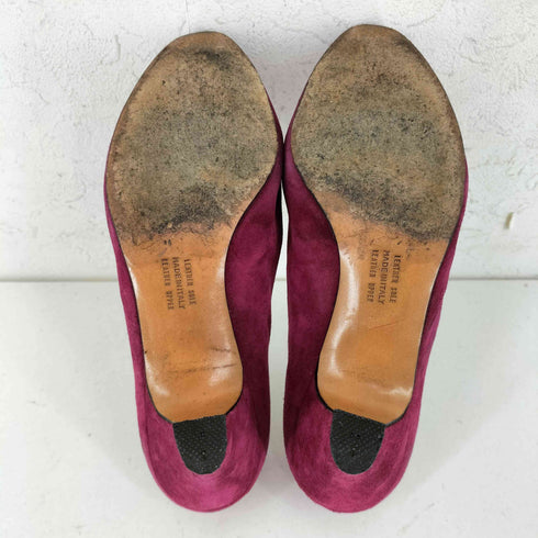 サルヴァトーレフェラガモ Salvatore Ferragamo スエード レザー ハイヒール レディース US:6