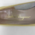 サルヴァトーレフェラガモ Salvatore Ferragamo シルバースクエア バックル ローヒール レディース US:6