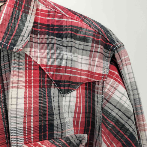 リーバイス Levis Red Tab チェック柄 L/S ウエスタンシャツ メンズ import:XL