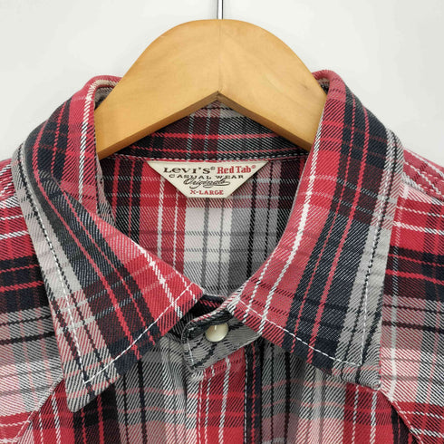 リーバイス Levis Red Tab チェック柄 L/S ウエスタンシャツ メンズ import:XL