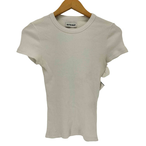AY NOT DEAD クルーネックリブTシャツ レディース JPN:M