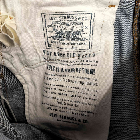 リーバイス Levis 90S 501 BIG E ボタン裏刻印555 バレンシア工場 ボタンフライ デニムパンツ メンズ