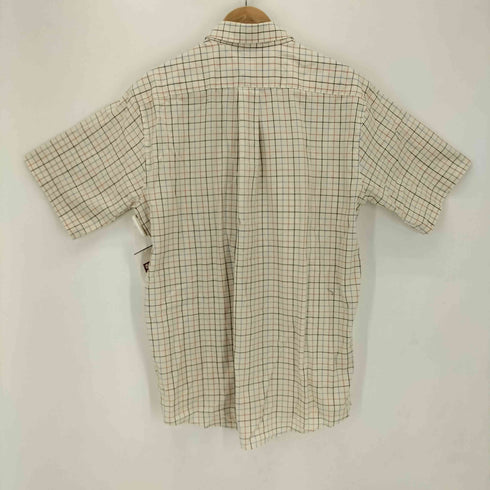 エルエルビーン L.L.Bean WRINKLE FREE TRADITIONAL FIT 半袖 チャックシャツ メンズ M-REG
