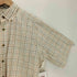 エルエルビーン L.L.Bean WRINKLE FREE TRADITIONAL FIT 半袖 チャックシャツ メンズ M-REG