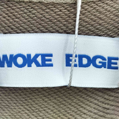 WOKE EDGE Faded Embroidery Zip Up Hoodie メンズ JPN:M