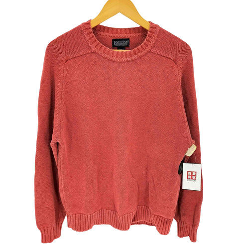 ランズエンド LANDS END 90S USA製 コットンニットセーター レディース M