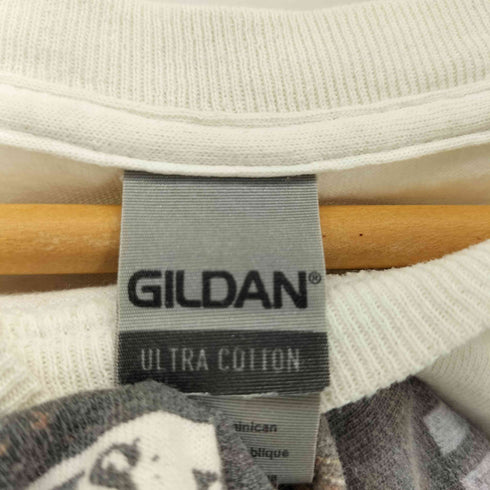 ギルダン GILDAN 両面プリントクルーネックTシャツ メンズ JPN:L