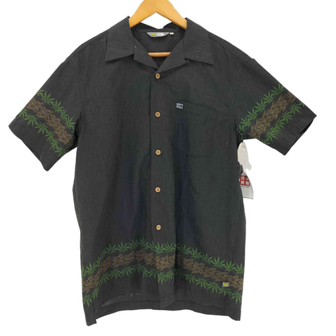 ザノースフェイス THE NORTH FACE YUZEN SHIRT-HEMP 半袖シャツ メンズ L