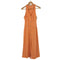 ザラ ZARA ツイード ノースリーブロングワンピース レディース import:M