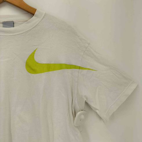 ナイキ NIKE 00s スウッシュプリント クルーネック 半袖Tシャツ メンズ L
