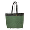 LETRA MERCADO BAG TAPETE METALLIC GREEN メルカドバッグ レディース