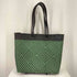 LETRA MERCADO BAG TAPETE METALLIC GREEN メルカドバッグ レディース