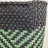 LETRA MERCADO BAG TAPETE METALLIC GREEN メルカドバッグ レディース