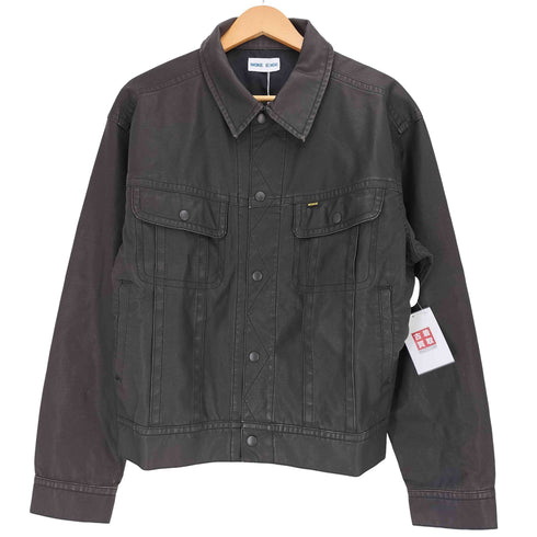 WOKE EDGE Fake Leather Trucker Jacket メンズ JPN:L