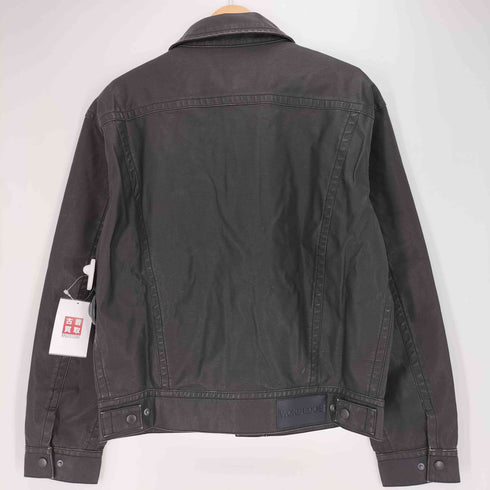 WOKE EDGE Fake Leather Trucker Jacket メンズ JPN:L