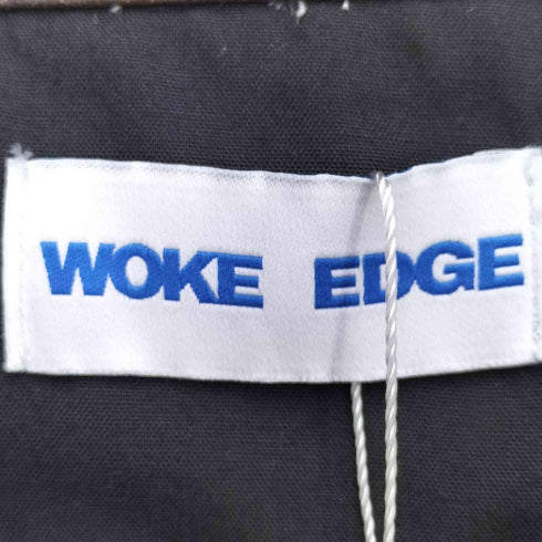 WOKE EDGE Fake Leather Trucker Jacket メンズ JPN:L