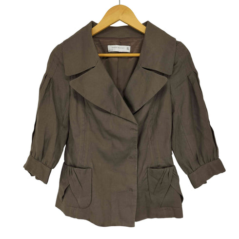 ザラ ZARA スナップカラー ジャケット レディース import:S