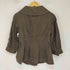 ザラ ZARA スナップカラー ジャケット レディース import:S