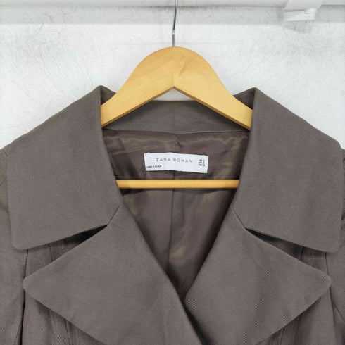 ザラ ZARA スナップカラー ジャケット レディース import:S