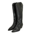 ザラ ZARA COWBOY KNEE-HIGH BOOTS レディース 37