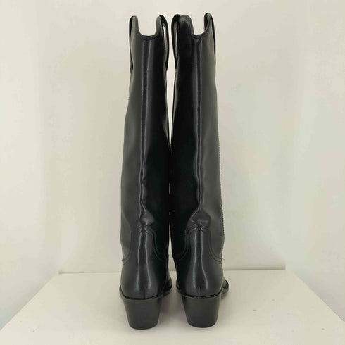 ザラ ZARA COWBOY KNEE-HIGH BOOTS レディース 37