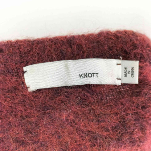 ノット KNOTT グラデーション モヘア混ニット レディース FREE