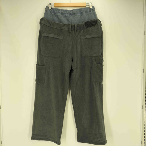 WOKE EDGE Washed Fleece Layered Pants メンズ JPN:L