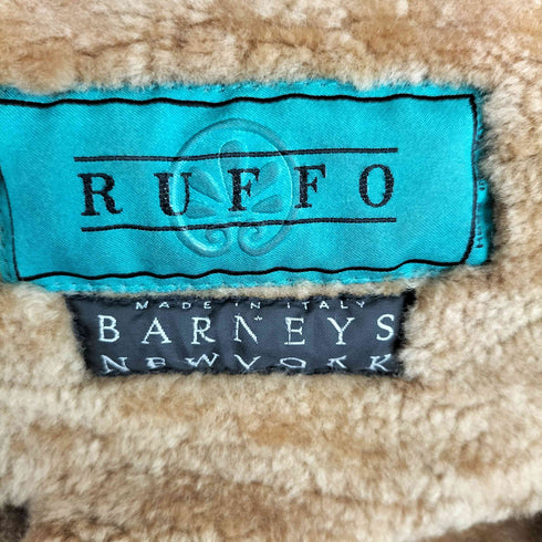 バーニーズニューヨーク BARNEYS NEWYORK RUFFO リアルムートンベスト メンズ