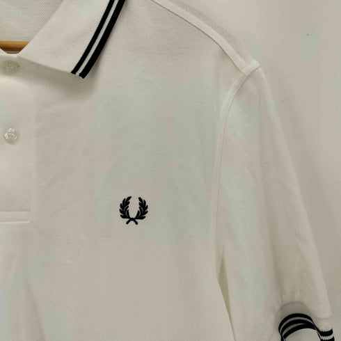 フレッドペリー FRED PERRY The Fred Perry Shirt ロゴ 刺繍 S/S ポロシャツ メンズ import:XL