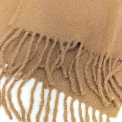 ザイノウエブラザーズ THE INOUE BROTHERS Brushed Scarf アルパカ マフラーBABY ALPACA メンズ