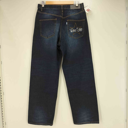 WOKE EDGE Star Logo Selvedge Denim メンズ JPN:L