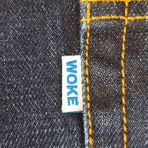 WOKE EDGE Star Logo Selvedge Denim メンズ JPN:L