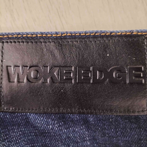 WOKE EDGE Star Logo Selvedge Denim メンズ JPN:L