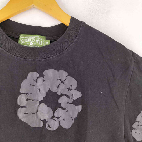 DENIM TEARS Cotton Wreath コットンリースデザイン 総柄 半袖 Tシャツ メンズ JPN:M