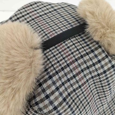 ジャクソンマティス JACKSON MATISSE 23AW Check Ear muff Cap メンズ